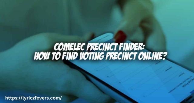 Precinct finder.comelec.gov.ph